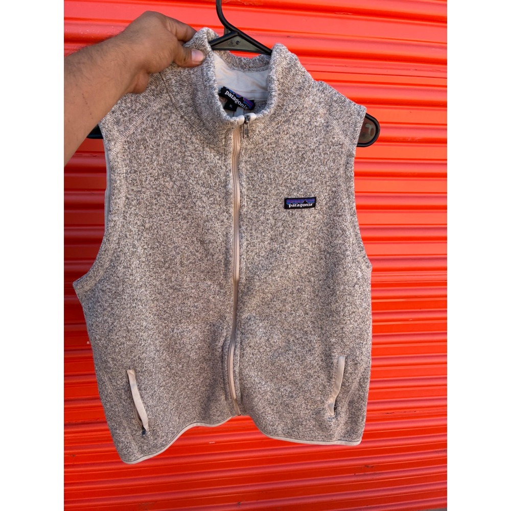 Patagonia Better Sweater Vest Mens XL Gray Heather Full Zip Fleece 25881